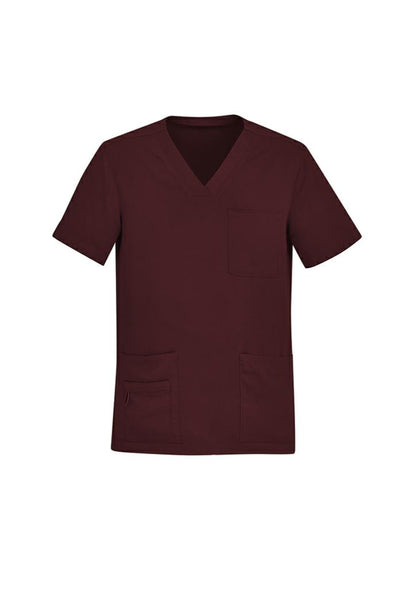 Biz Care CST945MS Avery Mens V-Neck Scrub Top - Thread and Ink Workwear