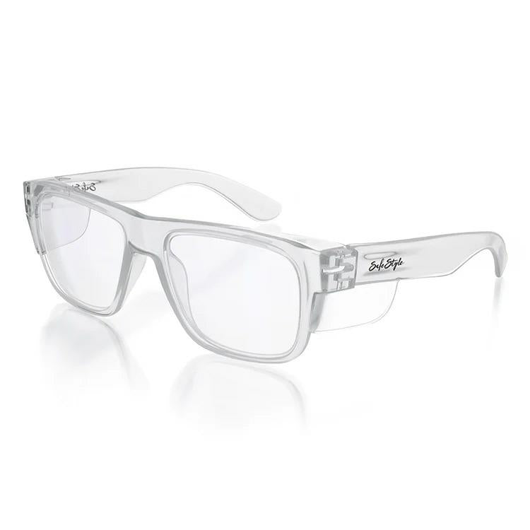 Safestyle FCC100 Fusions Clear Frame Clear Lens - Thread and Ink Workwear