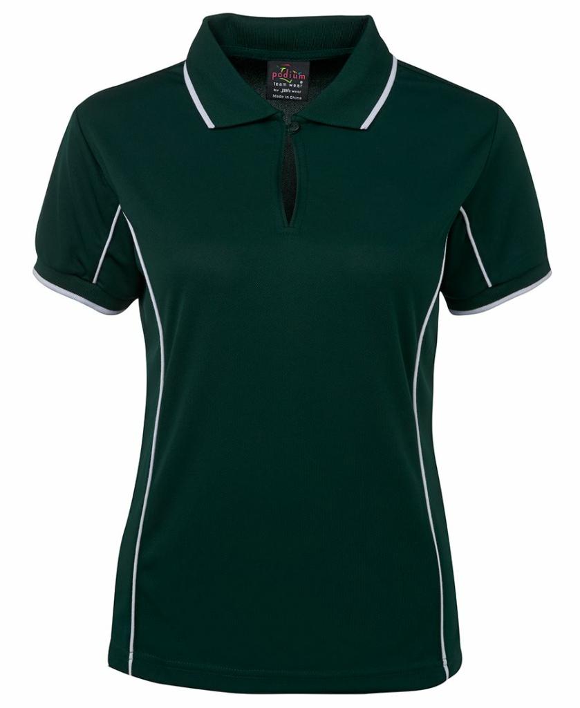 JB's Wear 7LPI Ladies S/S Piping Polo