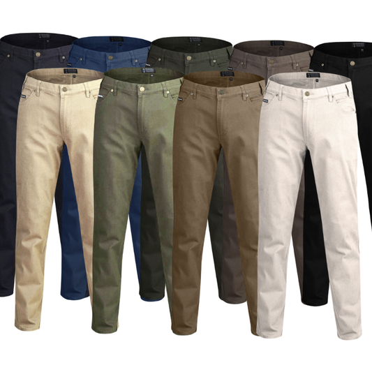Pilbara RMPC014 Men's Cotton Stretch Jeans