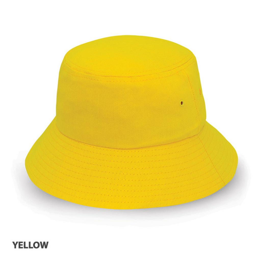 Grace Collection AH715 Heavy Brushed Cotton Bucket Hat w/ Logo - 25 QTY - Thread and Ink Workwear