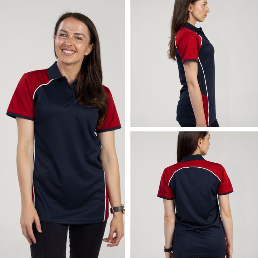 Be Seen BSP2050L Ladies Cooldry Pique Knit Polo