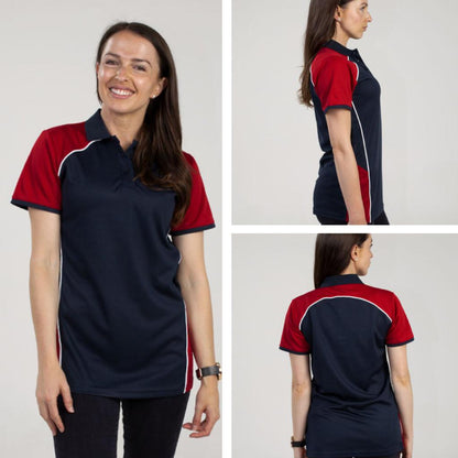 Be Seen BSP2050L Ladies Cooldry Pique Knit Polo