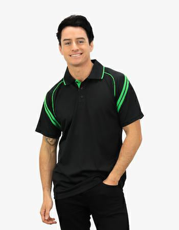 Be Seen THE VIPER Mens  Polyester Cooldry Polo