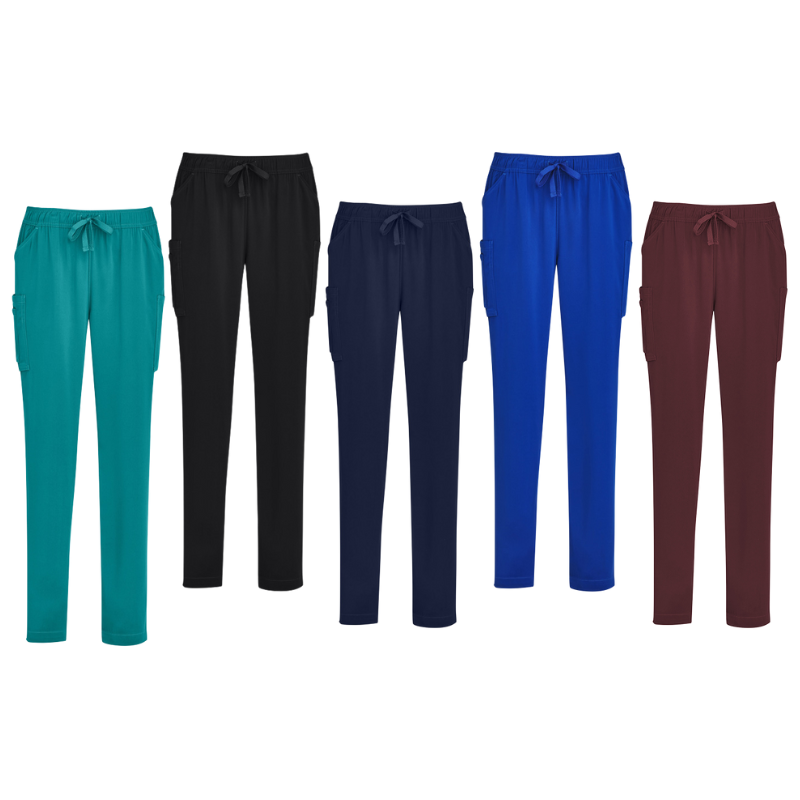 Biz Care CSP943LL Avery Womens Slim Leg Scrub Pant