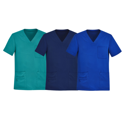 Biz Care CST945MS Avery Mens V-Neck Scrub Top