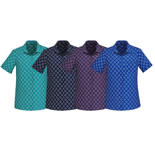 Biz Care CS948LS Florence Womens Daisy S/S shirt