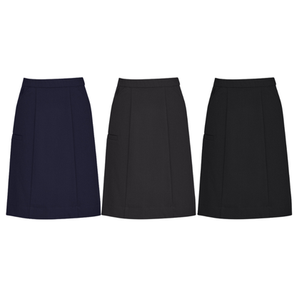 Biz Care CL956LS Womens Cargo Skirt