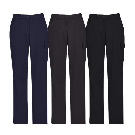Biz Care CL954LL Womens Cargo Pant