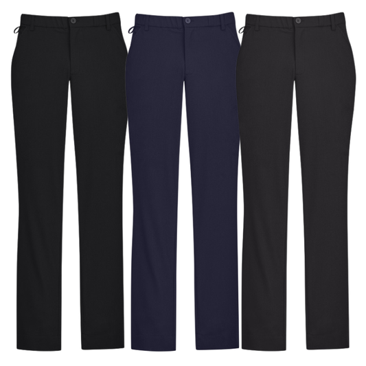 Biz Care CL958ML Mens Straight Leg Pant