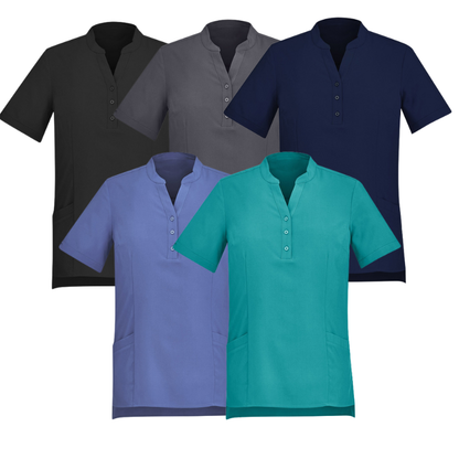 Biz Care CS949LS Florence Womens S/S Tunic