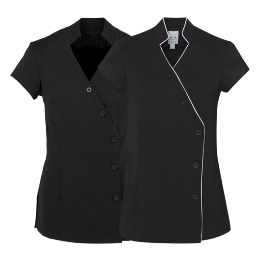 Biz Collection H134LS  Zen Crossover Tunic Top