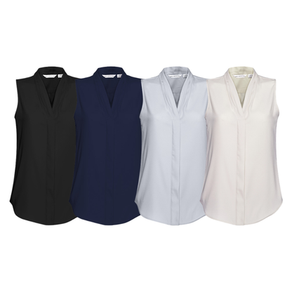 Biz Collection S627LN Madison Sleeveless Blouse