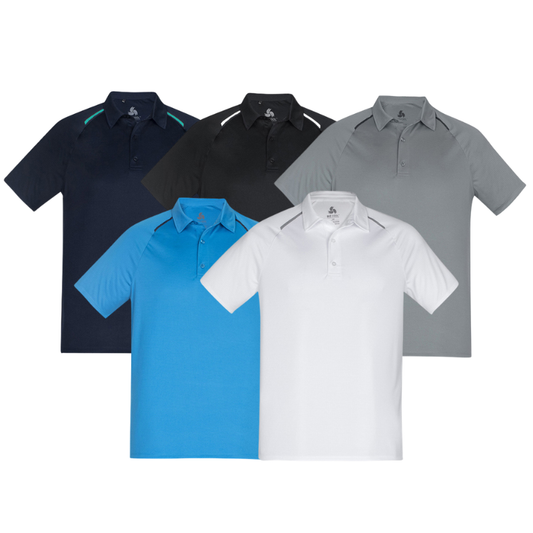 Biz Collection P012MS Academy Mens Polo
