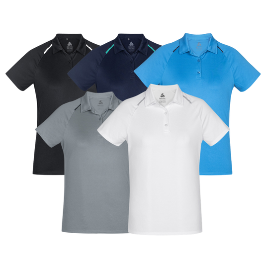 Biz Collection P012LS Ladies Academy Polo