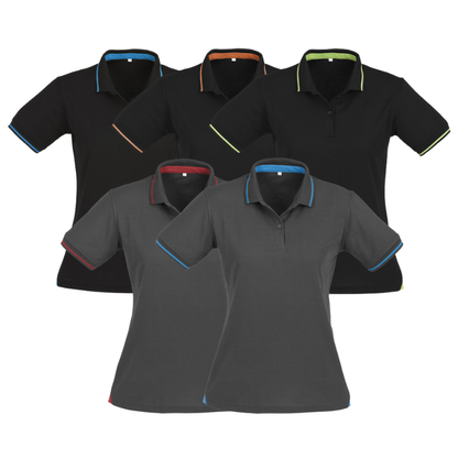Biz Collection P226LS Jet Ladies Polo