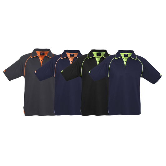 Biz Collection P29012 Fusion Mens Polo