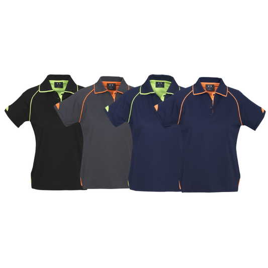 Biz Collection P29022 Fusion Ladies Polo