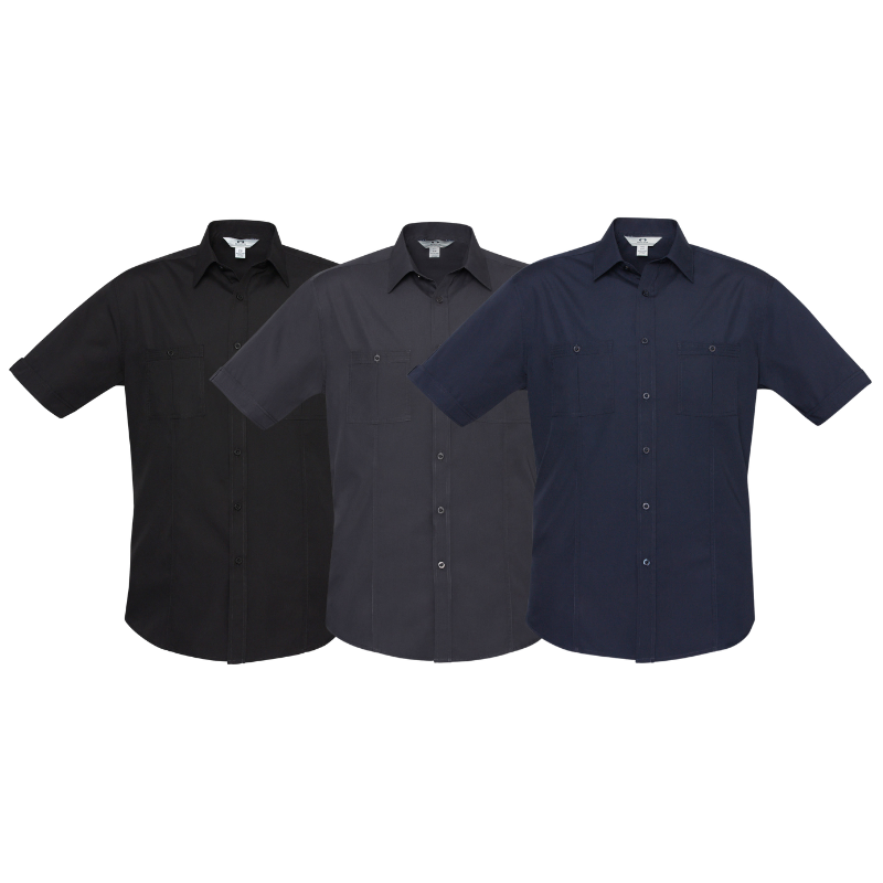 Biz Collection S306MS Mens Bondi S/S Shirt