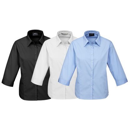 Biz Collection S10521 Base Ladies 3/4S Shirt