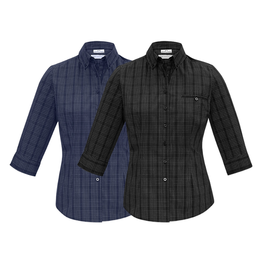 Biz Collection S820LT Harper Ladies 3/4 Shirt