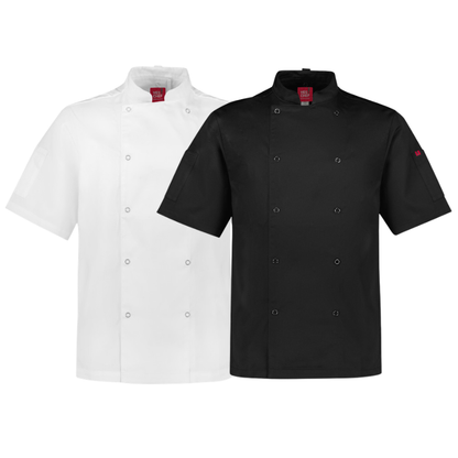Yes!Chef CH232MS Zest Mens S/S Chef Jacket