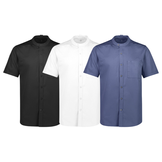 Yes!Chef CH329MSMens Salsa S/S Chef Shirt