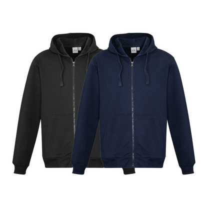 Biz Collection SW762M Mens Crew Zip Hoodie
