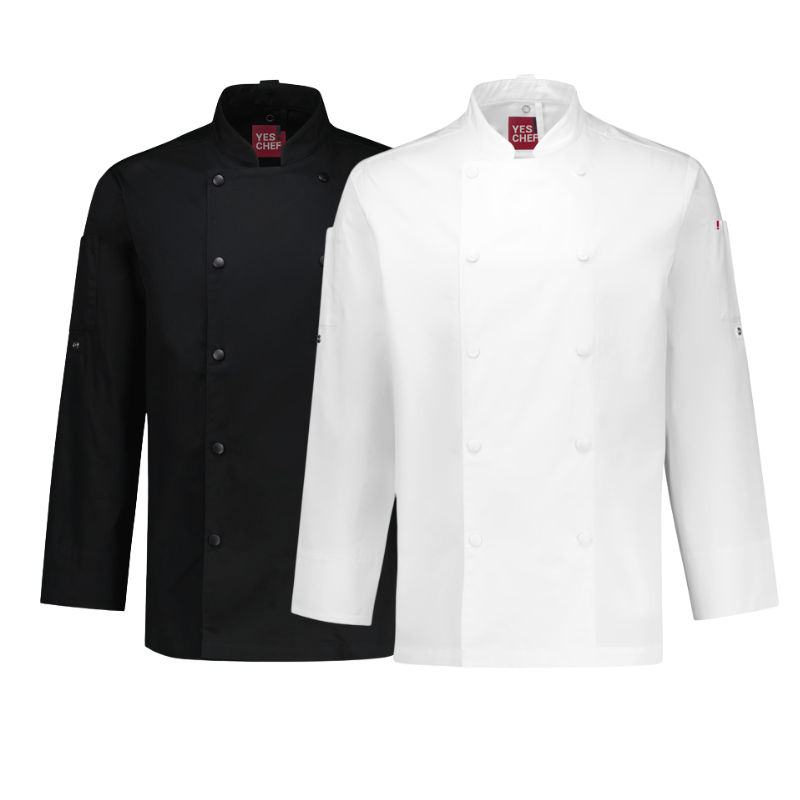 Yes!Chef CH430ML Mens Gusto L/S Chef Jacket