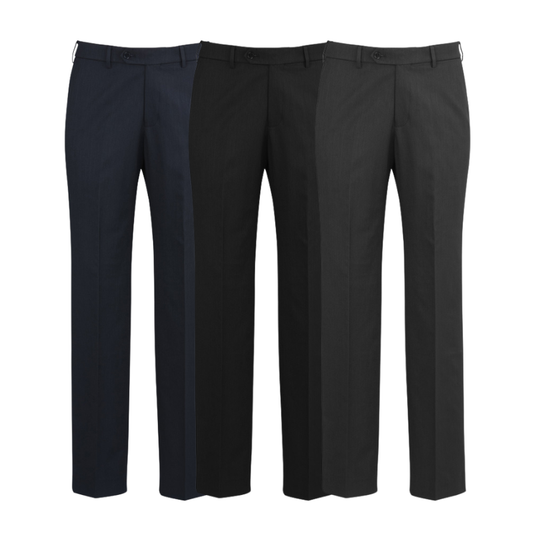 Biz Collection BS29210 Mens Classic Flat Pant