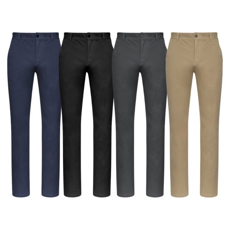 Biz collection BS724M Mens Lawson Chino Pant