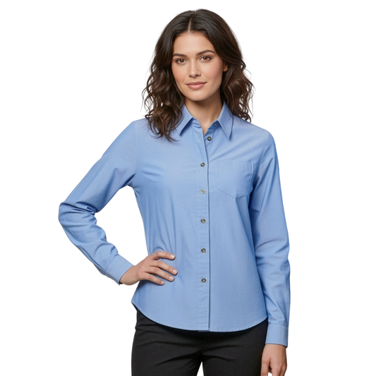 Biz Collection LB6201 Ladies Chambray L/S Shirt