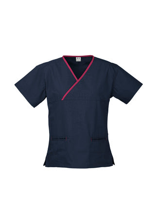 Biz Collection H10722 Ladies Crossover Scrubs Top - Thread and Ink Workwear