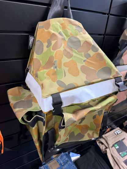 Canvas Mining High Top Reflective Crib Bag Camo