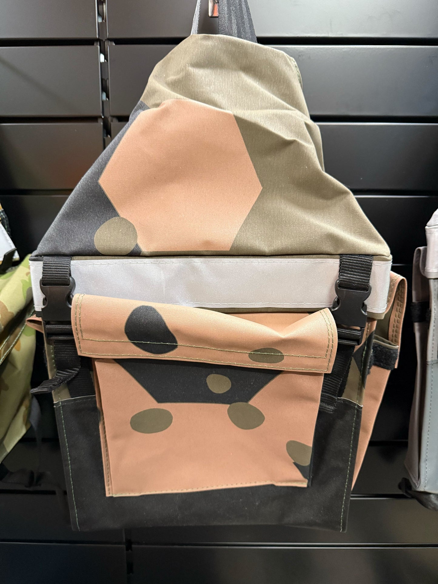 Canvas Mining High Top Reflective Crib Bag Camo