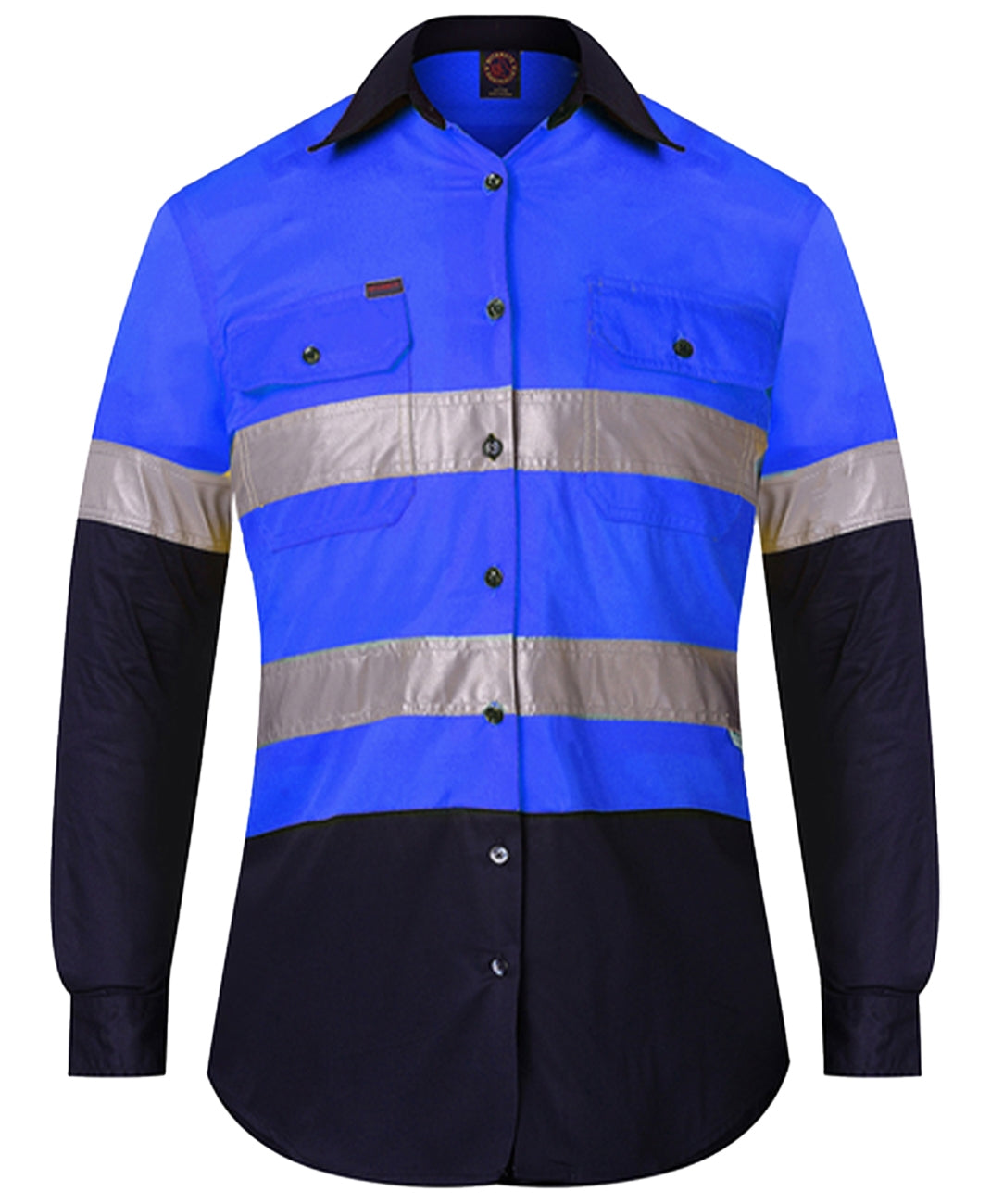 Ritemate Ladies Open Front L/S 3M Tape RM208V2R