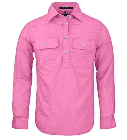 Pilbara RM300CF Ladies Closed Front Shirt 6-14 - Thread and Ink Workwear