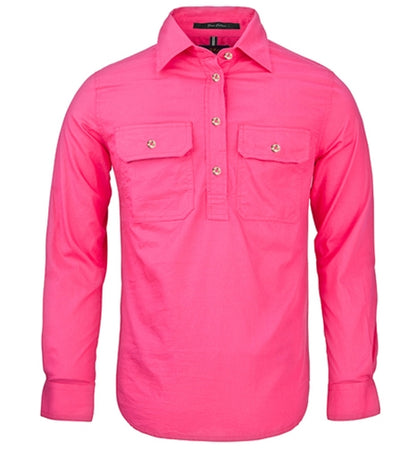 Pilbara RM300CF Ladies Closed Front Shirt 6-14 - Thread and Ink Workwear