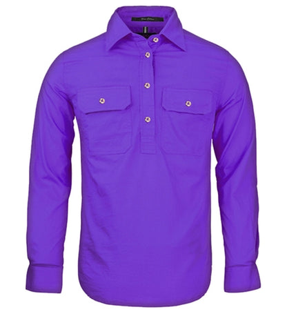 Pilbara RM300CF Ladies Closed Front Shirt 6-14 - Thread and Ink Workwear