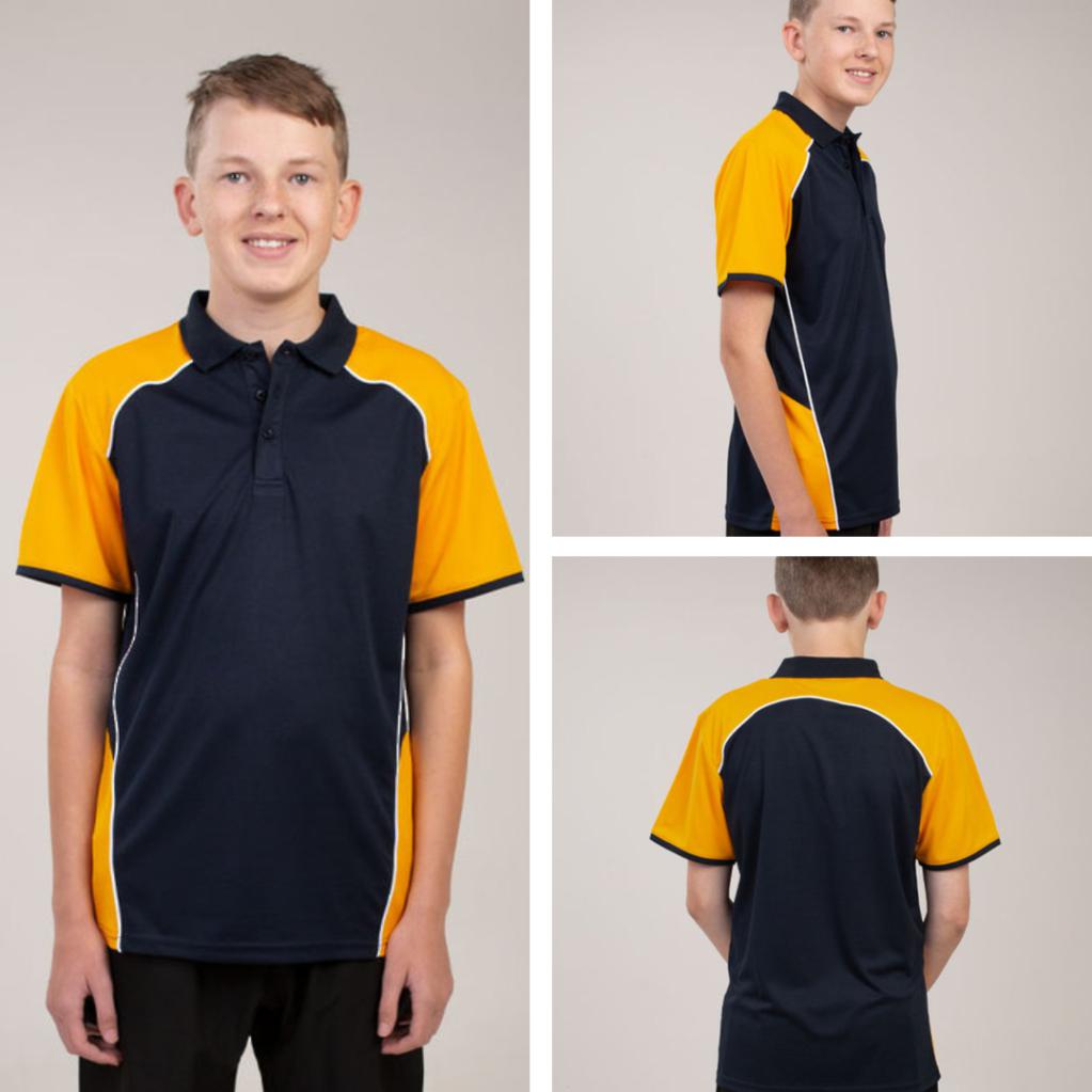 Be Seen BSP2050K Kid's Cooldry Pique Knit Polo