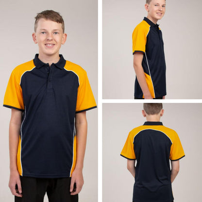 Be Seen BSP2050K Kid's Cooldry Pique Knit Polo