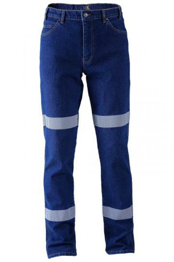 RMX007R Flexible Fit Stretch Jeans Reflective - Thread and Ink Workwear