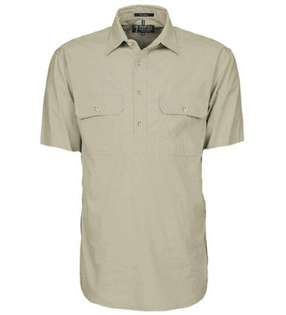 Pilbara RM200CFS Closed Front Short Sleeve Shirt