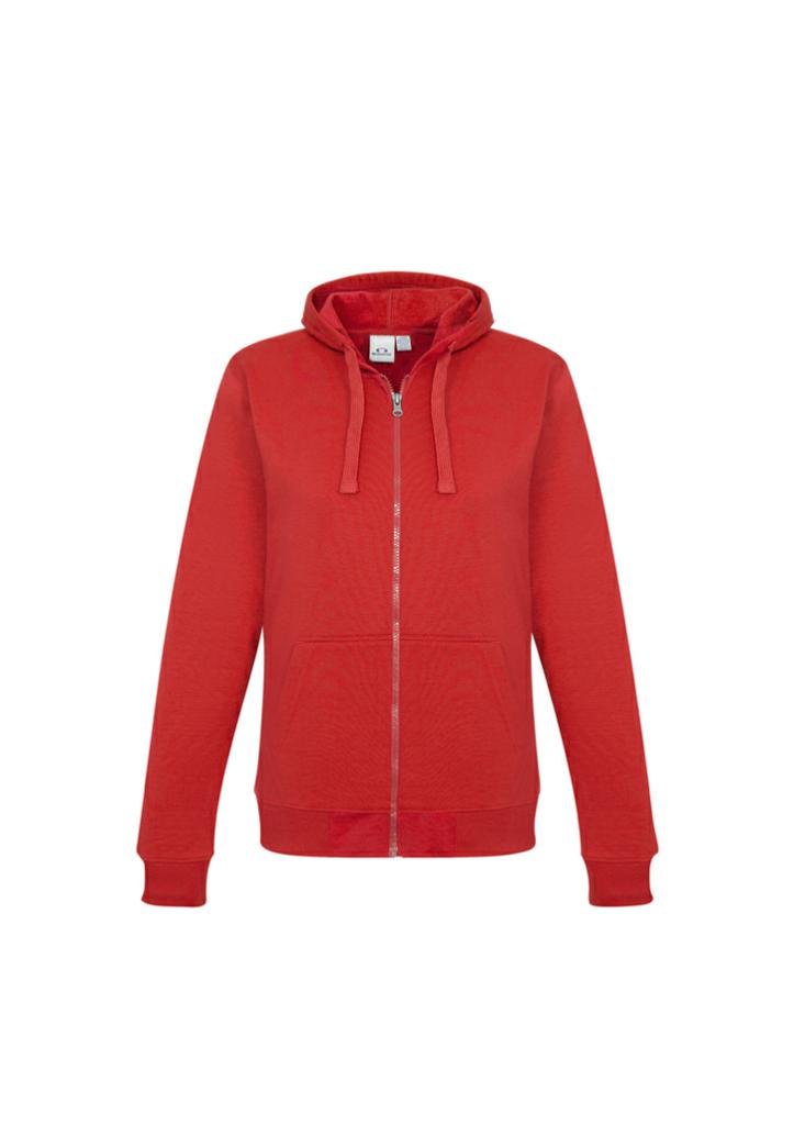 Biz Collection SW762L Ladies Crew Zip Hoodie