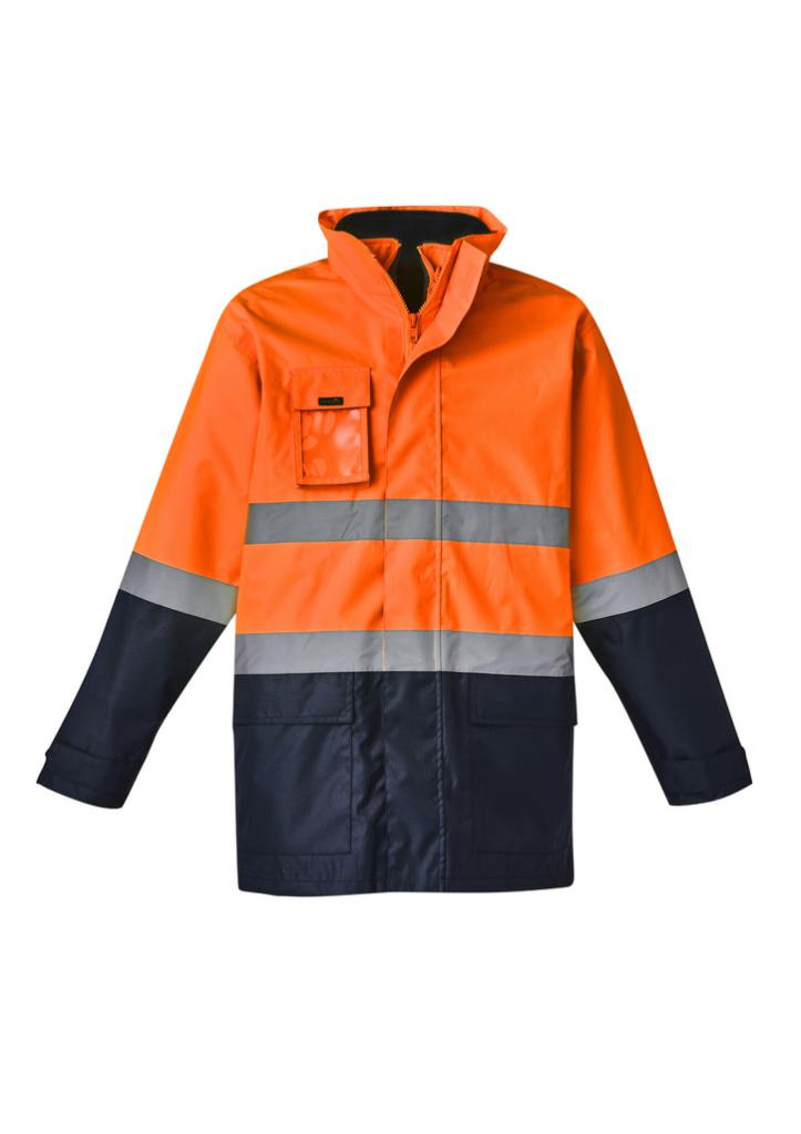 ZJ220 Mens Hi Vis Basic 4 In 1 Waterproof Jacket