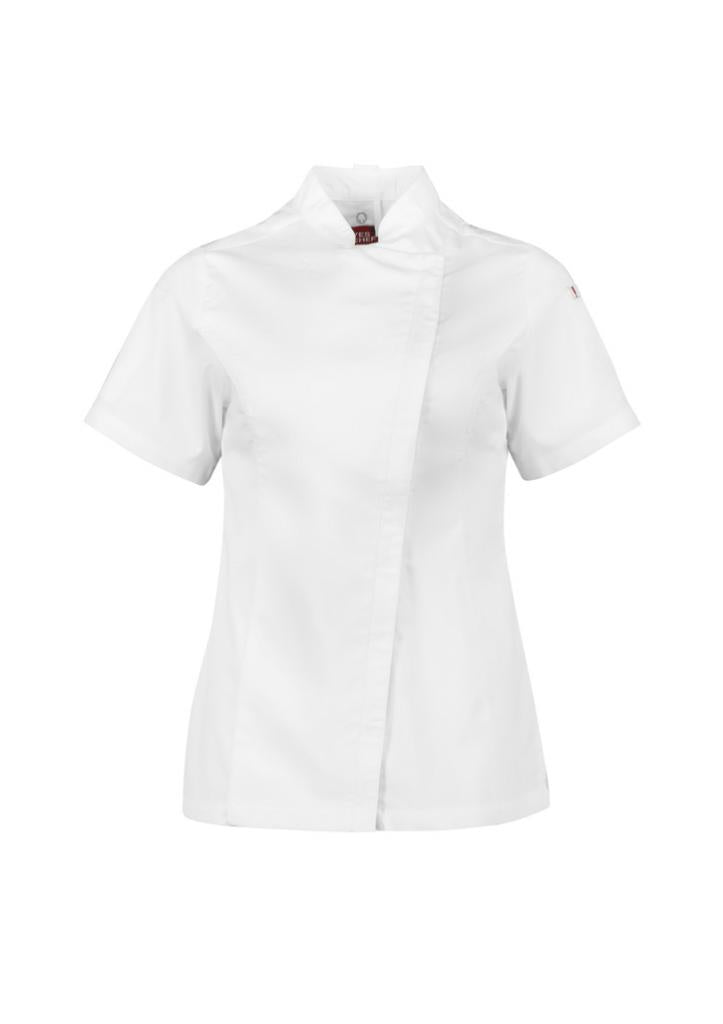 Yes!Chef CH330LS Womens Alfresco S/S Chef Jacket - Thread and Ink Workwear