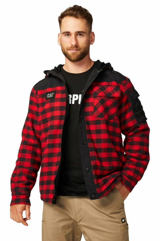 CAT Sequoia Shirt Jacket - Red