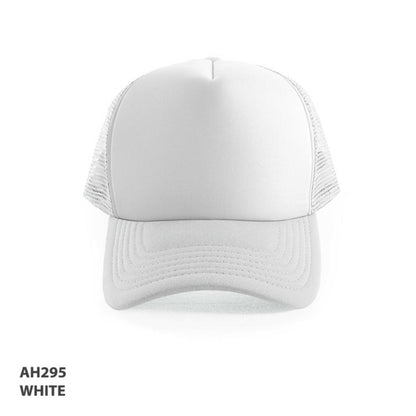 Grace Collection AH295 Polymesh Trucker Cap w/ Logo - 100 QTY