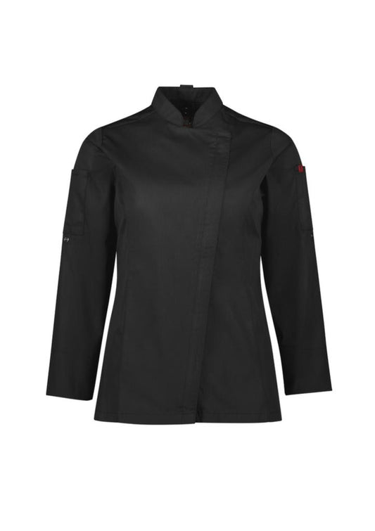 Yes!Chef CH330LL Womens Alfresco L/S Chef Jacket - Thread and Ink Workwear