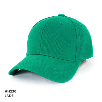 Grace Collection AH230 Heavy Brushed Cotton Cap w/ Logo -  250 QTY